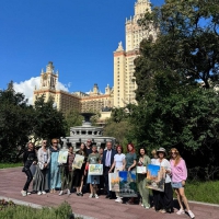 Пленэр московских художников на тему Вода Москвы – Фонтаны города Москвы – Москва город 600 фонтанов.
